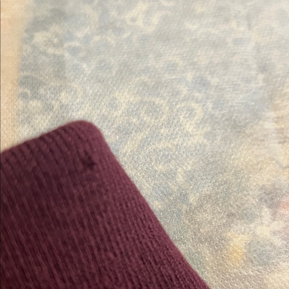 Talbots Women’s Maroon Turtleneck Cotton Sweater size Small - Picture 7 of 8